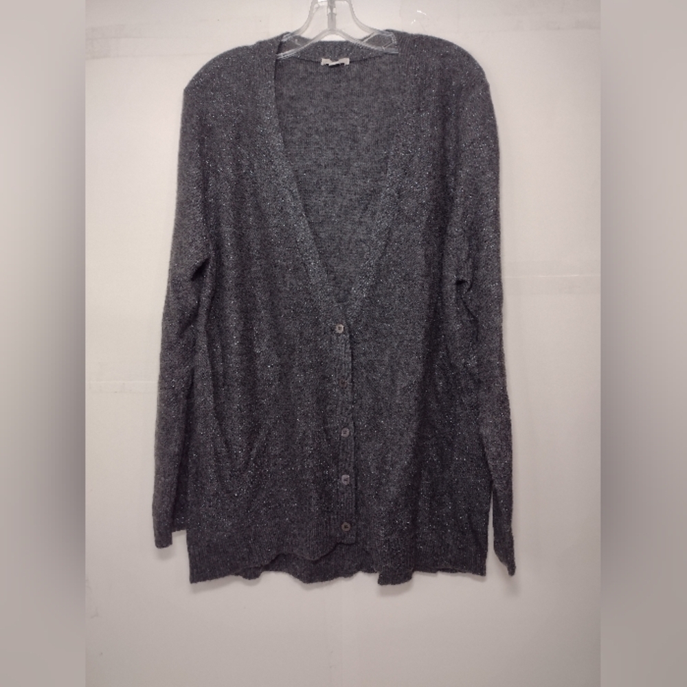 GAP Women's Charcoal Cardigan Size (XXL)